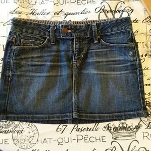 Gap Jeans Limited Edition Women's Mini Jean Skirt